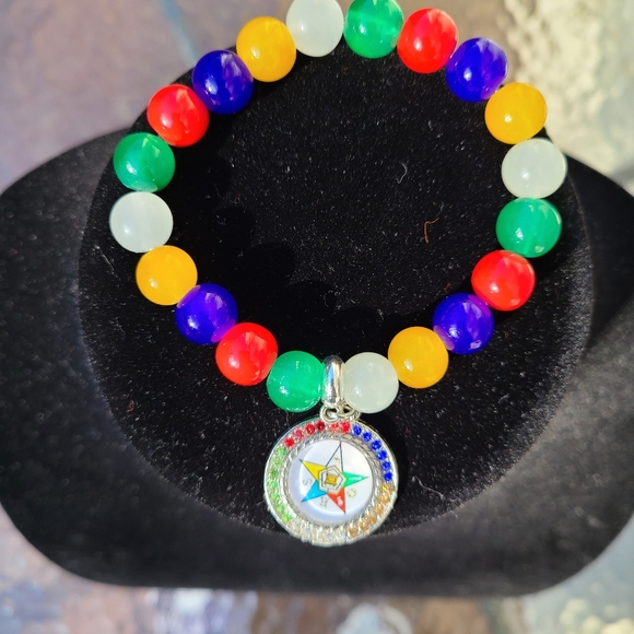 Order of the Eastern star bracelet set - Picture 3 of 7